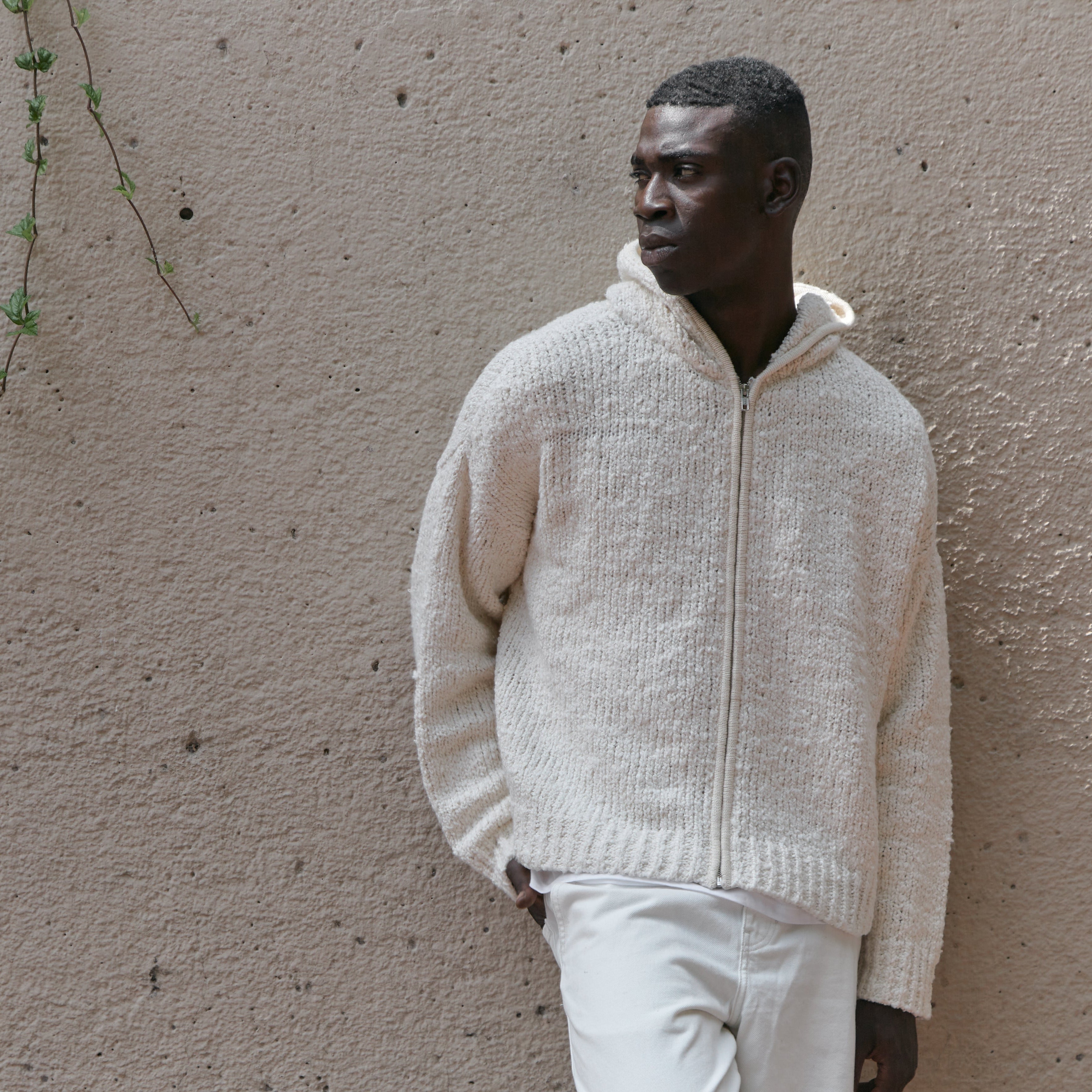 Cloud Hand-Knit Hoodie Reuben Oliver