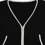 Margo Knit Vest (Black) Reuben Oliver