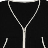Margo Knit Vest (Black) Reuben Oliver
