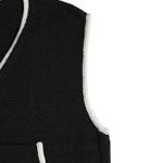 Margo Knit Vest (Black) Reuben Oliver