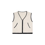 Margo Knit Vest (Off-White) Reuben Oliver