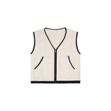 Margo Knit Vest (Off-White) Reuben Oliver