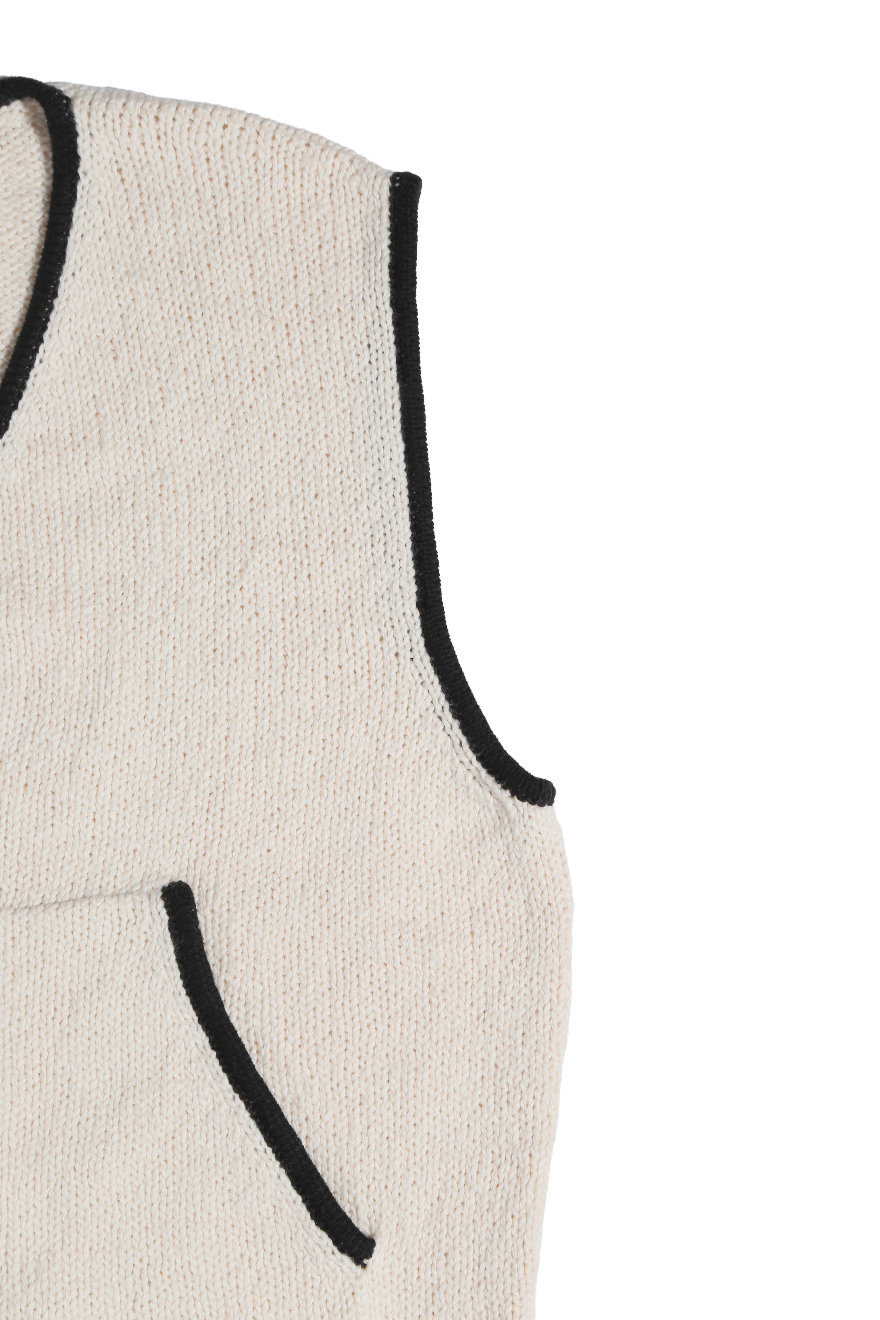 Margo Knit Vest (Off-White) Reuben Oliver