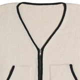 Margo Knit Vest (Off-White) Reuben Oliver