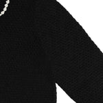 The Edith L/S Knit Polo (Black) Reuben Oliver