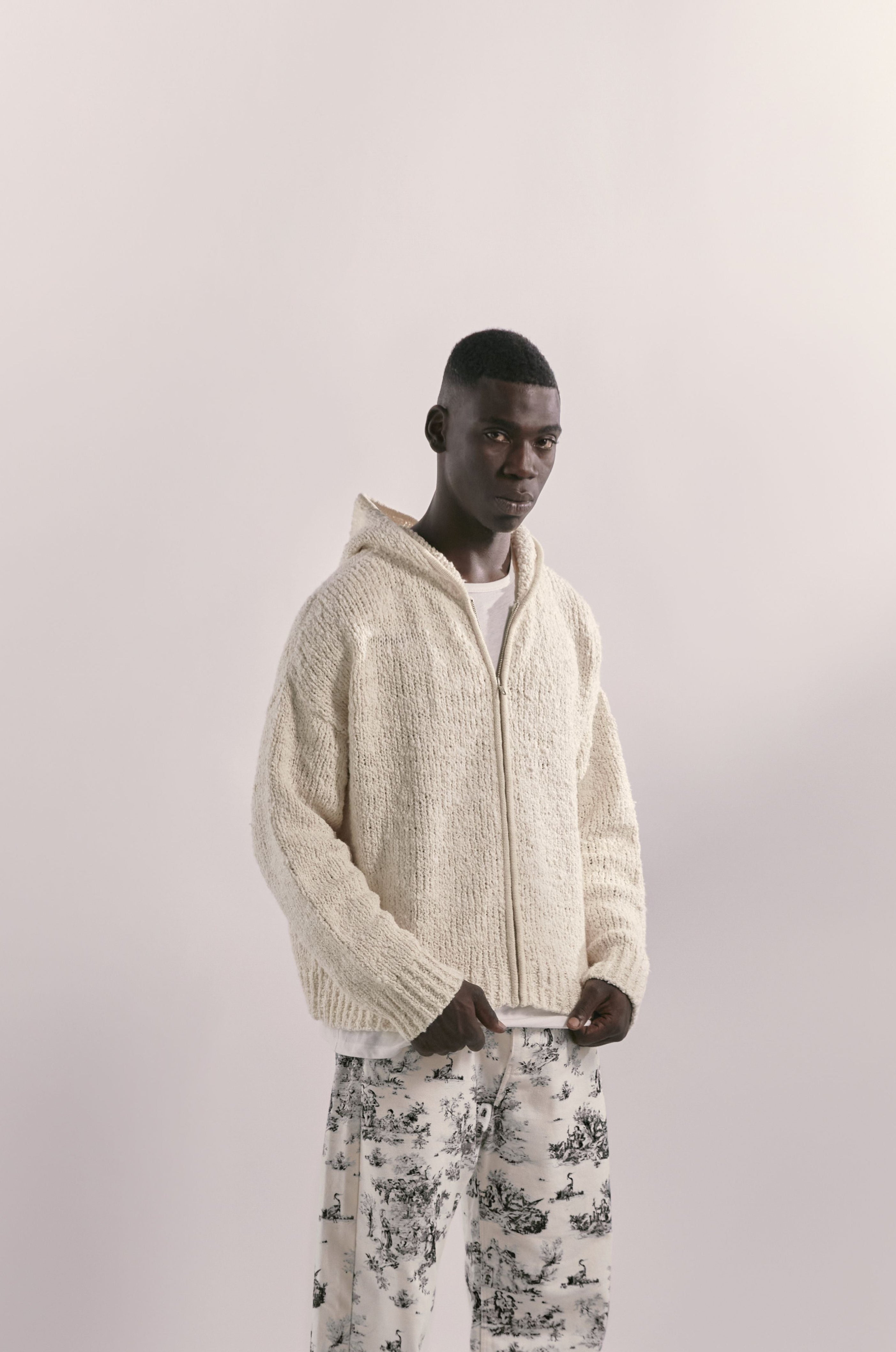 Cloud Hand-Knit Hoodie Reuben Oliver