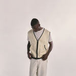 Margo Knit Vest (Off-White) Reuben Oliver