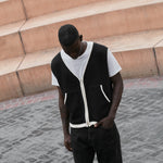 Margo Knit Vest (Black) Reuben Oliver