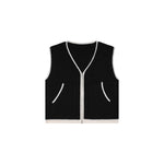 Margo Knit Vest (Black) Reuben Oliver