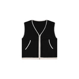 Margo Knit Vest (Black) Reuben Oliver