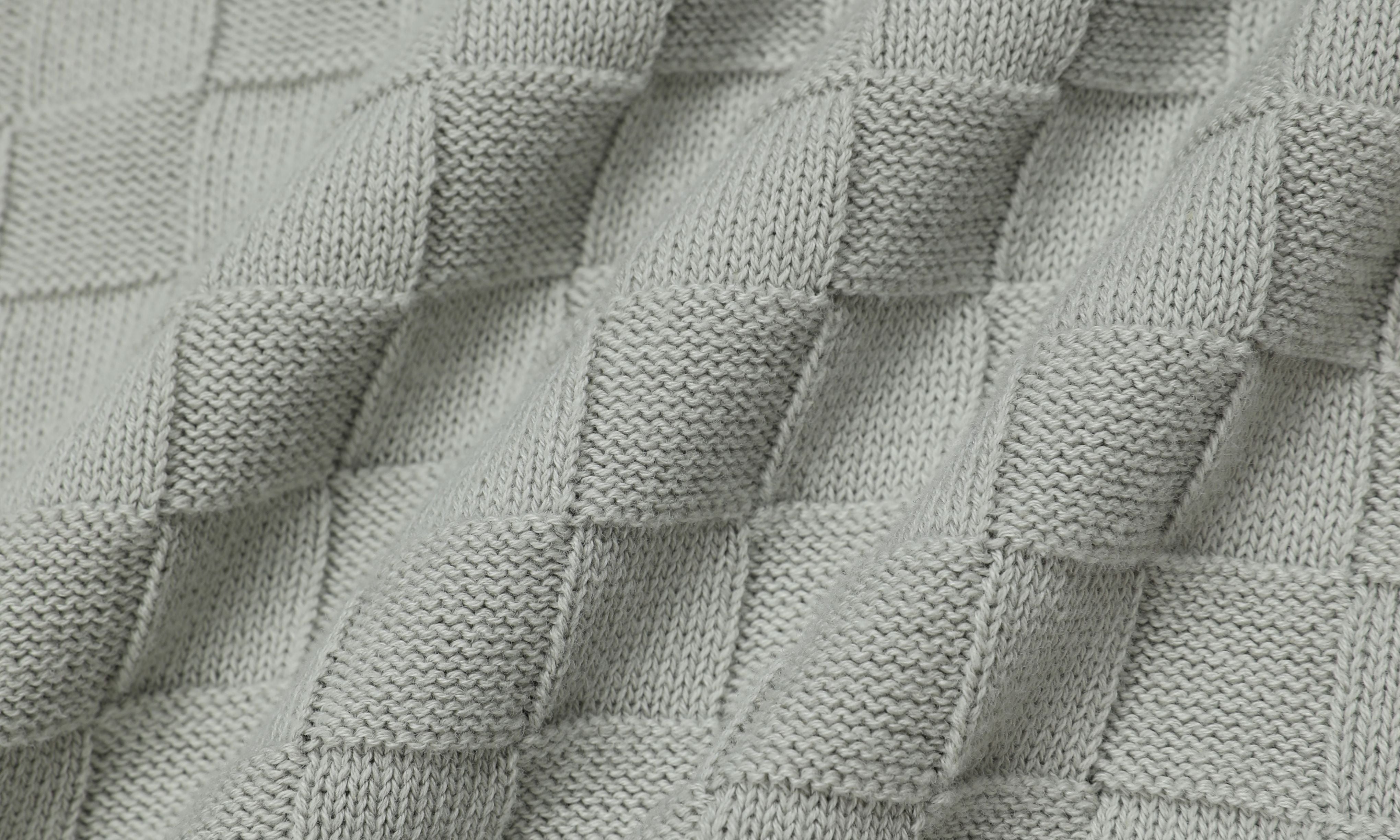 Long Sleeve Checkered Knitted Rugby Polo Reuben Oliver