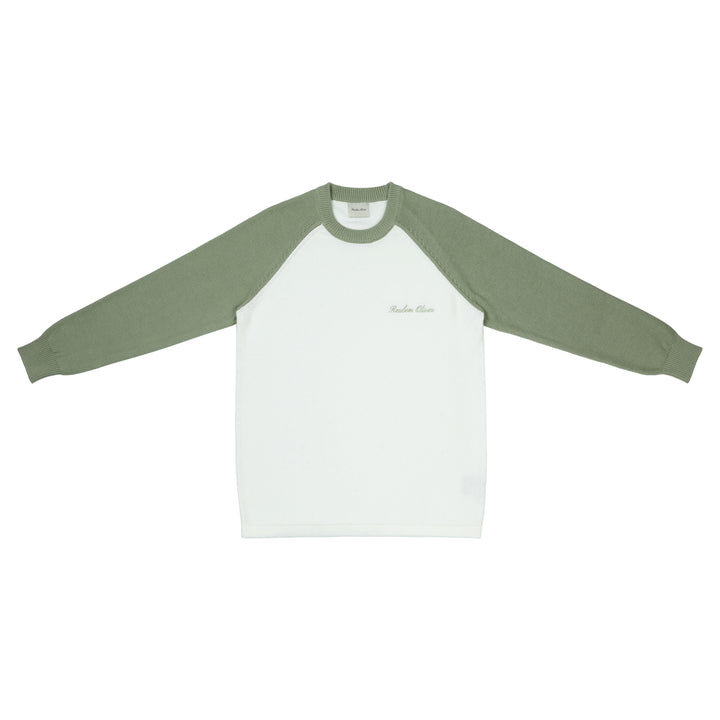 Long Sleeve Knit Baseball T-shirt