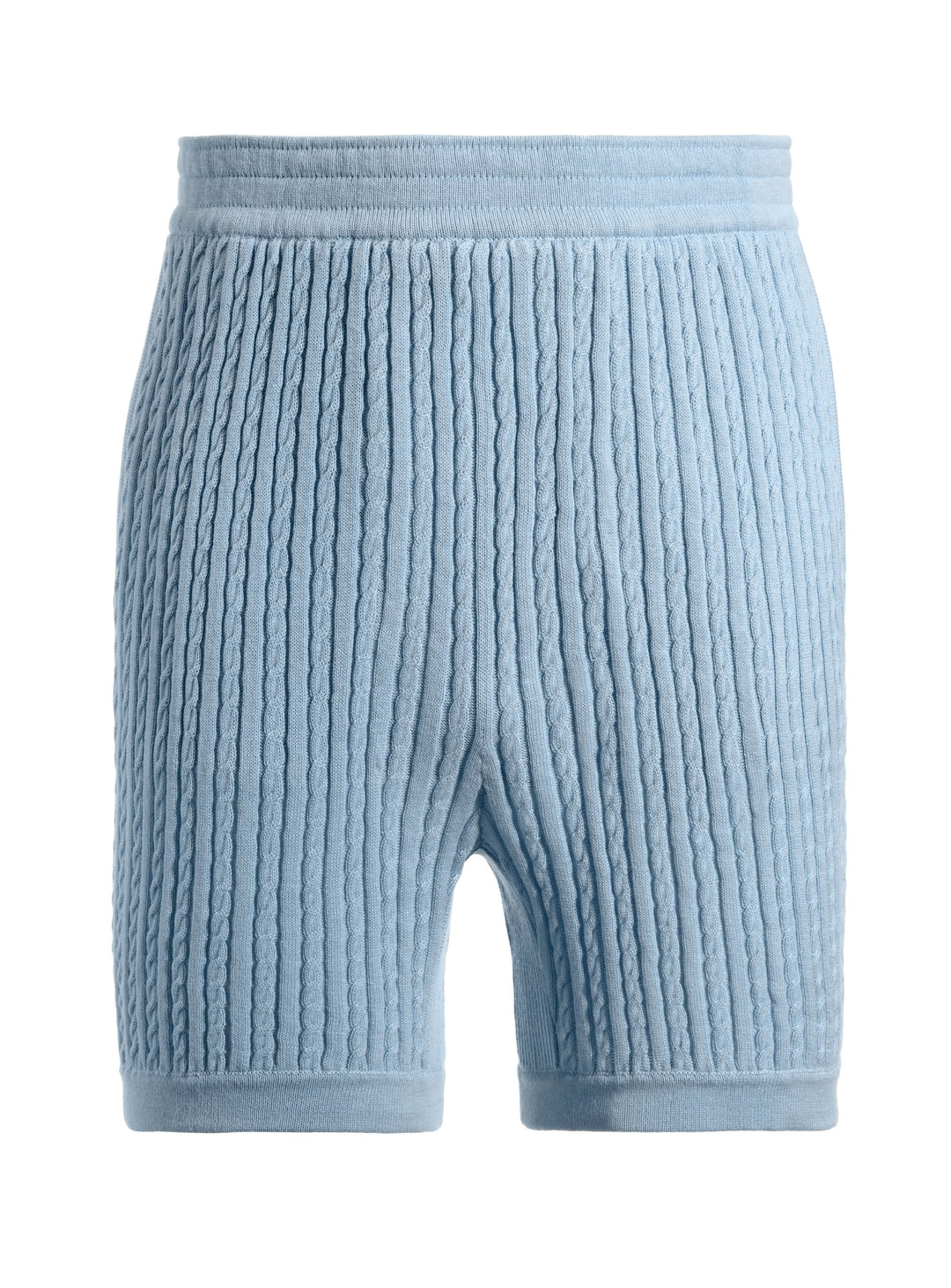 Pima Cable-Knit Shorts Reuben Oliver