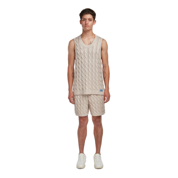 The Cable Knit Tank Top Reuben Oliver